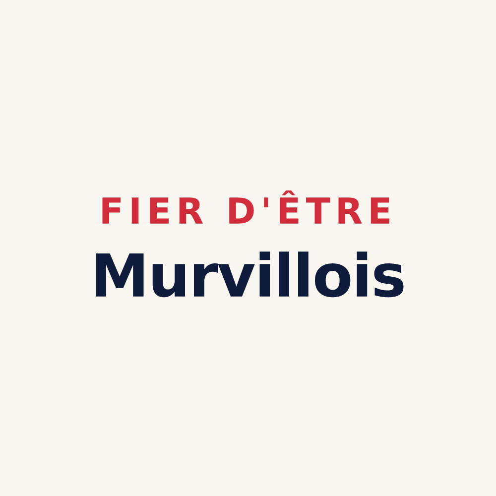 Tasse « Fier d'être Murvillois » — design pour Murville