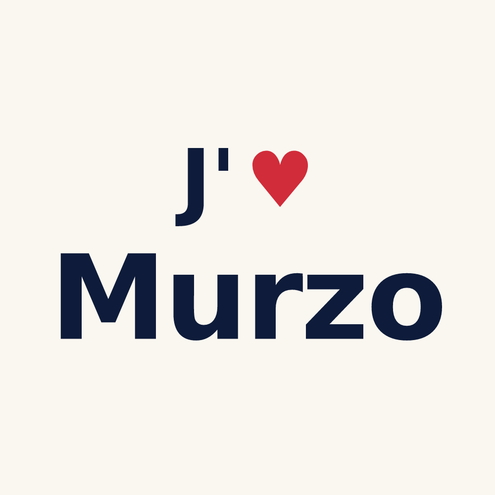 Tasse personnalisée Murzo — design J'aime Murzo