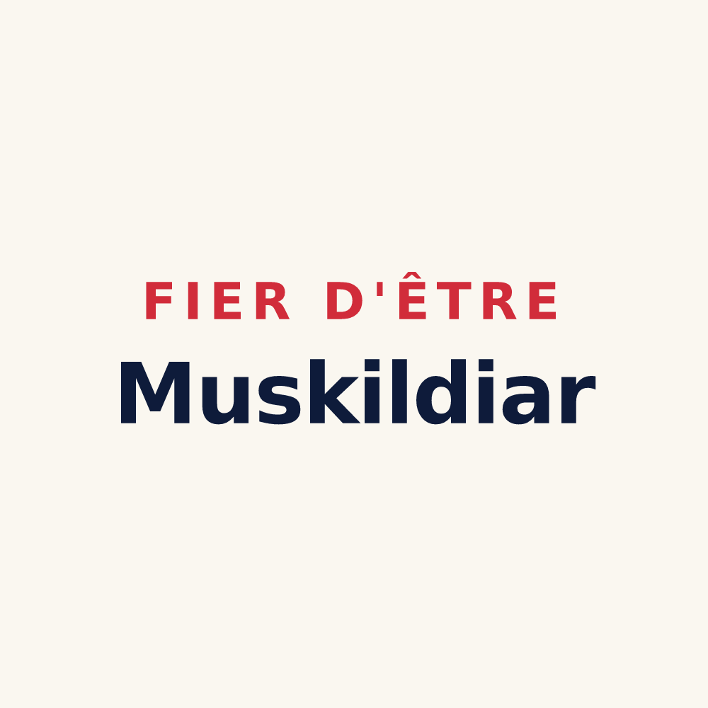 Tasse « Fier d'être Muskildiar » — design pour Musculdy