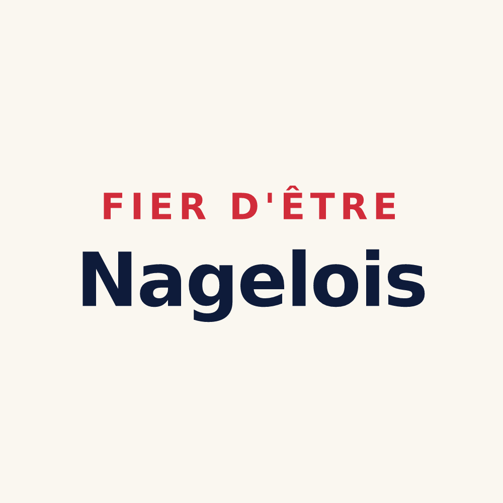 Tasse « Fier d'être Nagelois » — design pour Nagel-Séez-Mesnil