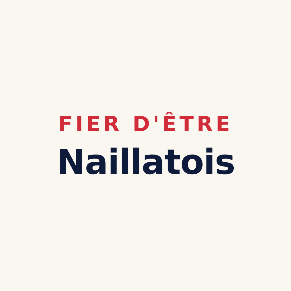 Tasse « Fier d'être Naillatois » — design pour Naillat
