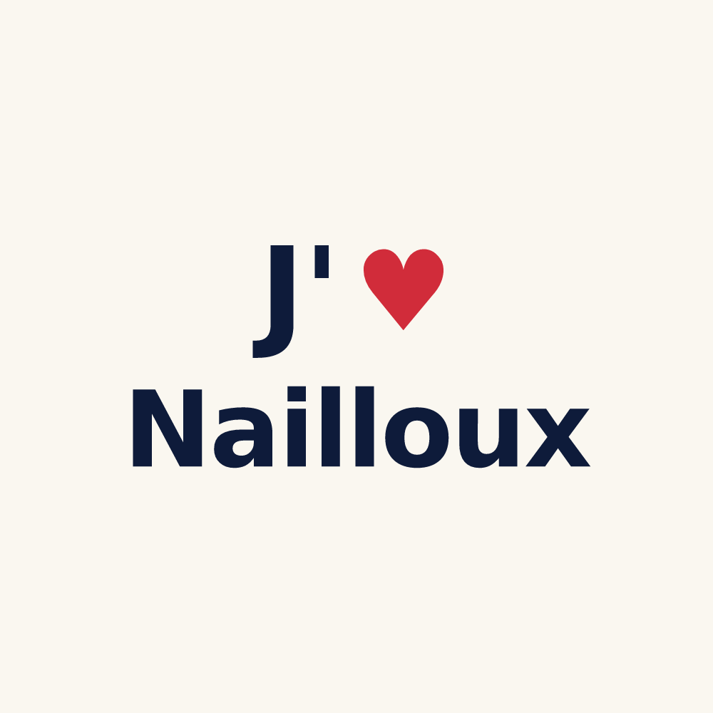 Tasse personnalisée Nailloux — design J'aime Nailloux