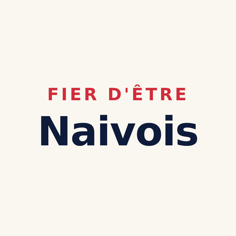 Tasse « Fier d'être Naivois » — design pour Naives-en-Blois