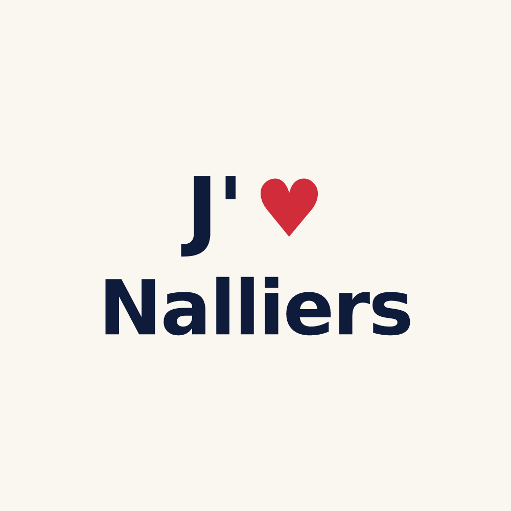 Tasse personnalisée Nalliers — design J'aime Nalliers