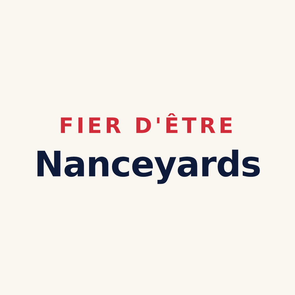 Tasse « Fier d'être Nanceyards » — design pour Nances