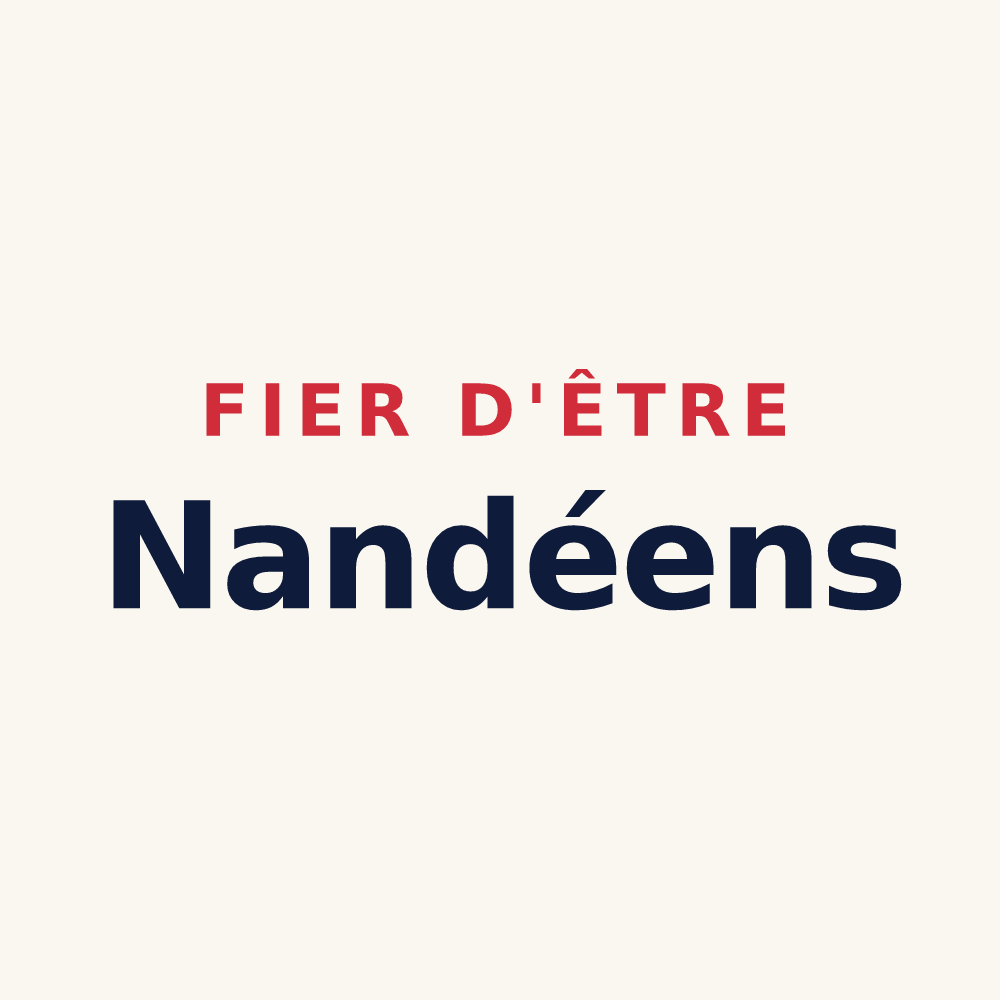 Tasse « Fier d'être Nandéens » — design pour Nandy