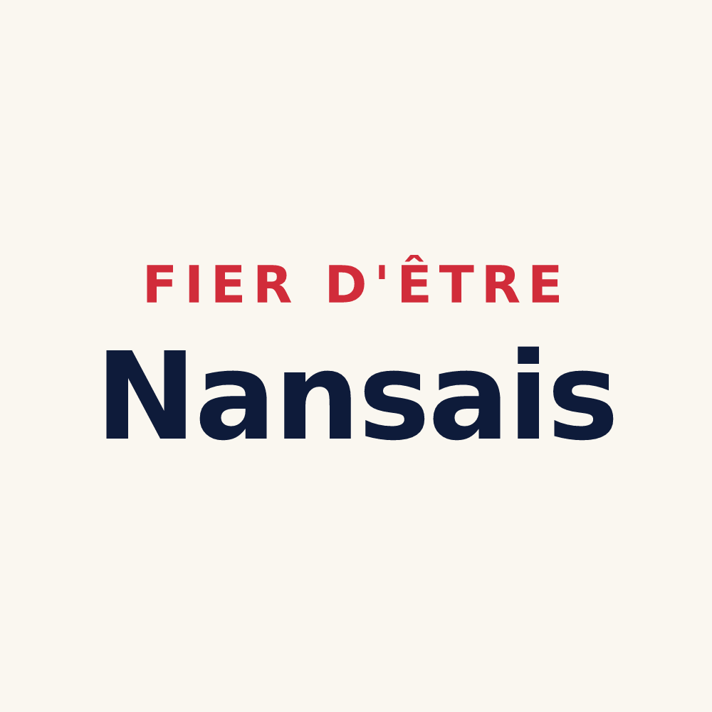Tasse « Fier d'être Nansais » — design pour Nans-les-Pins