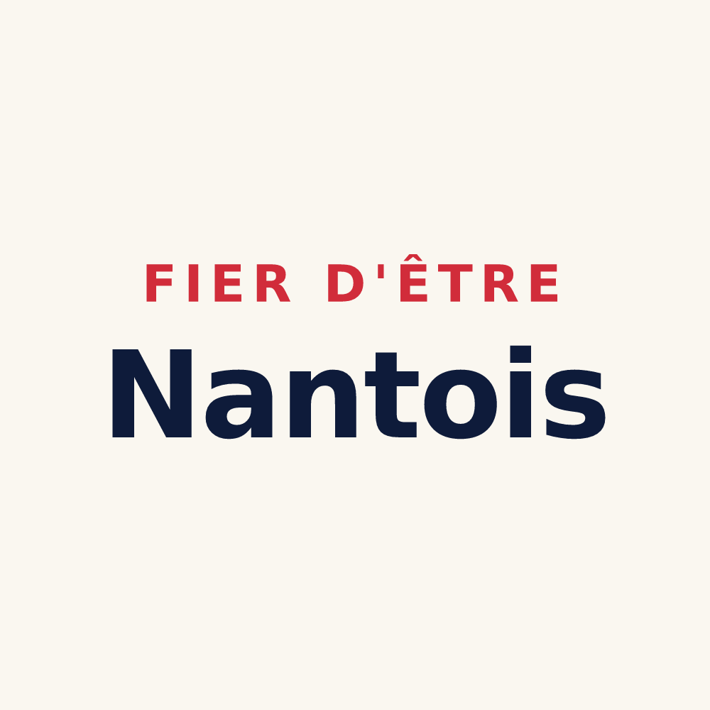 Tasse « Fier d'être Nantois » — design pour Nantes-en-Ratier