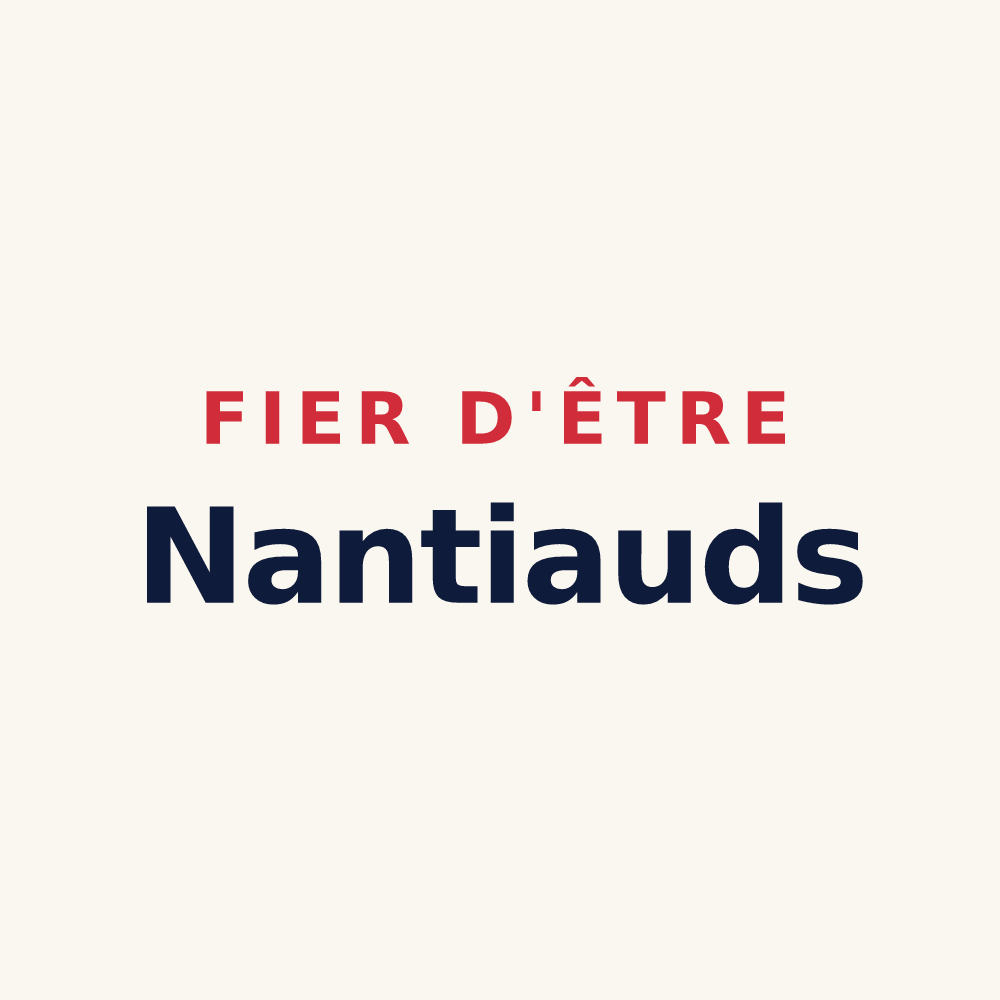 Tasse « Fier d'être Nantiauds » — design pour Nantiat