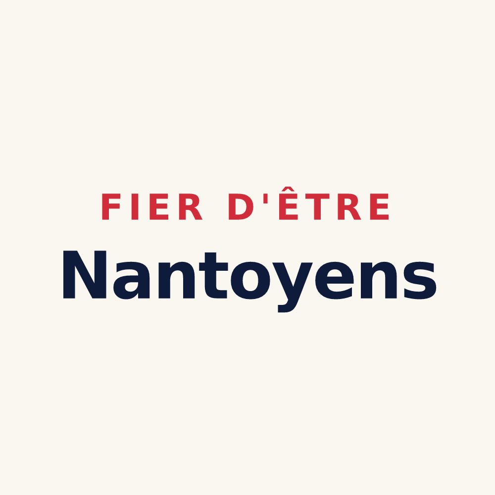 Tasse « Fier d'être Nantoyens » — design pour Nantois