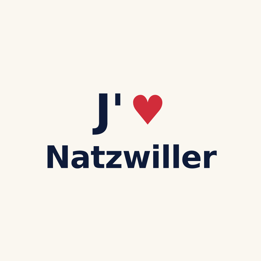 Tasse personnalisée Natzwiller — design J'aime Natzwiller