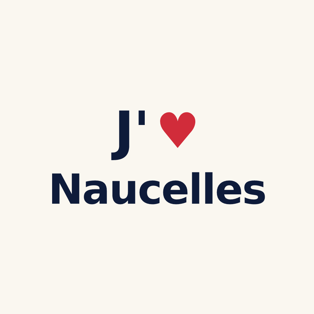 Tasse personnalisée Naucelles — design J'aime Naucelles