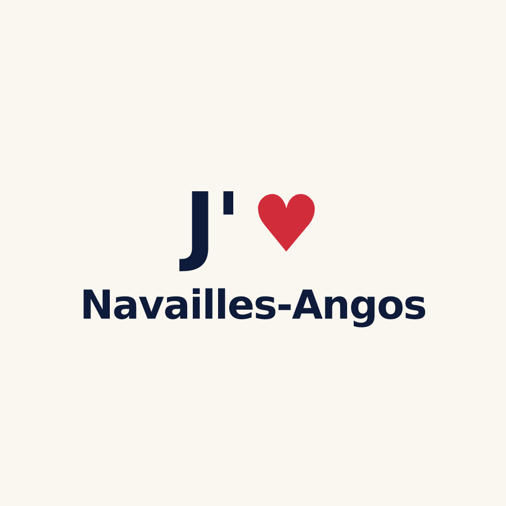 Tasse personnalisée Navailles-Angos — design J'aime Navailles-Angos