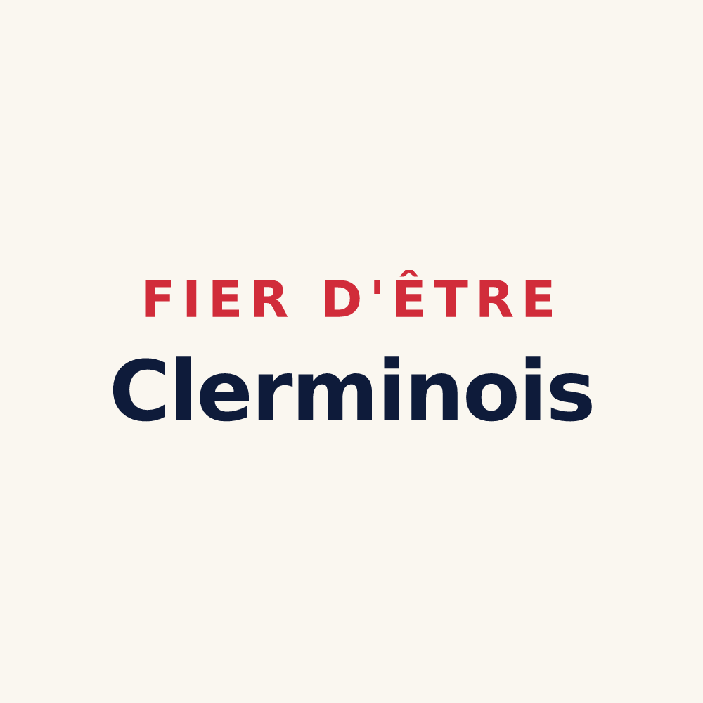 Tasse « Fier d'être Clerminois » — design pour Navour-sur-Grosne
