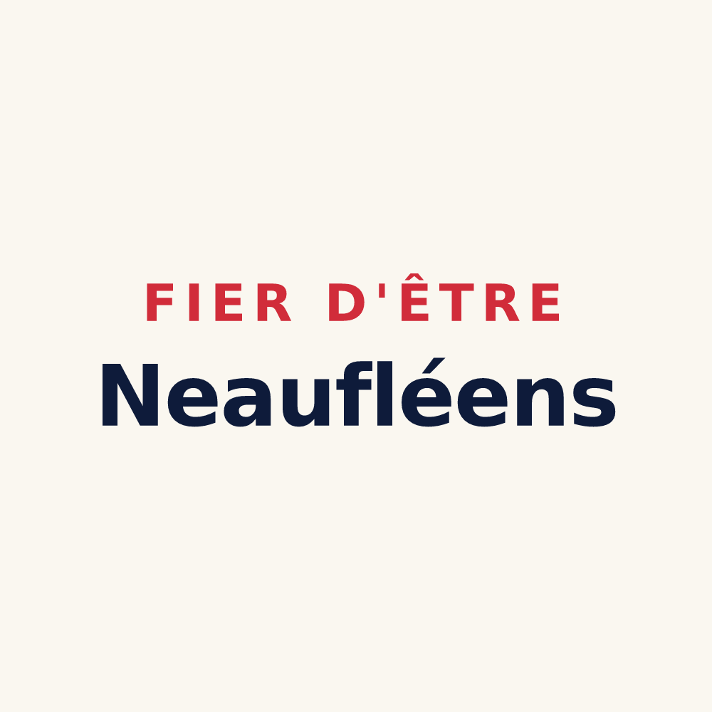 Tasse « Fier d'être Neaufléens » — design pour Neaufles-Saint-Martin
