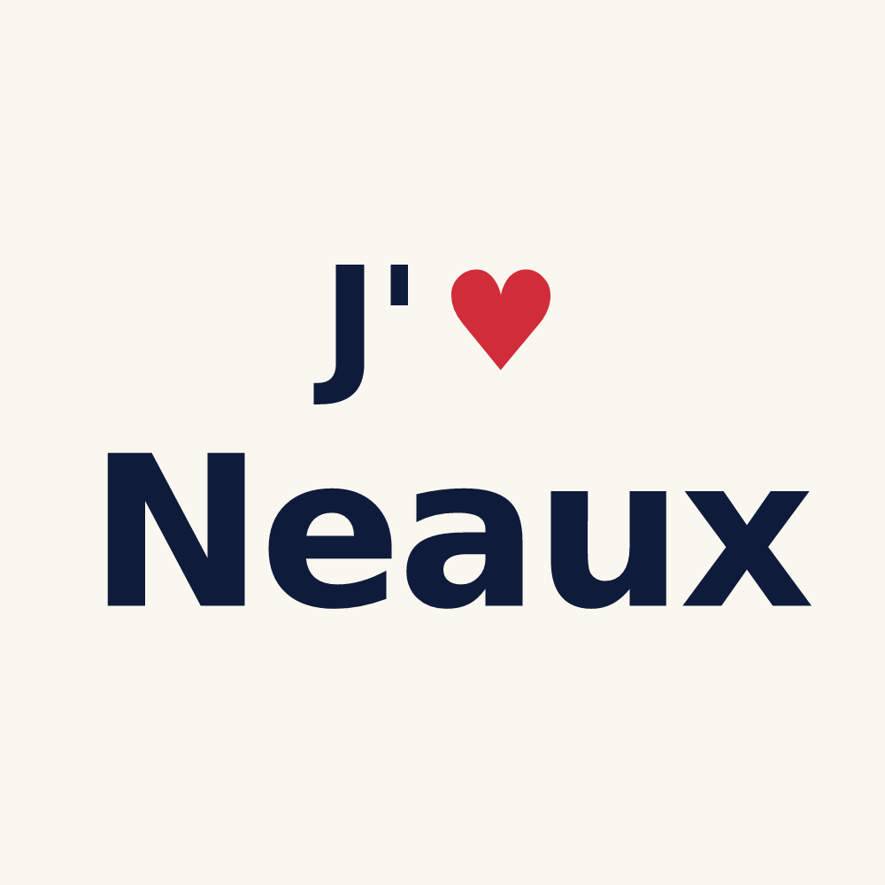 Tasse personnalisée Neaux — design J'aime Neaux
