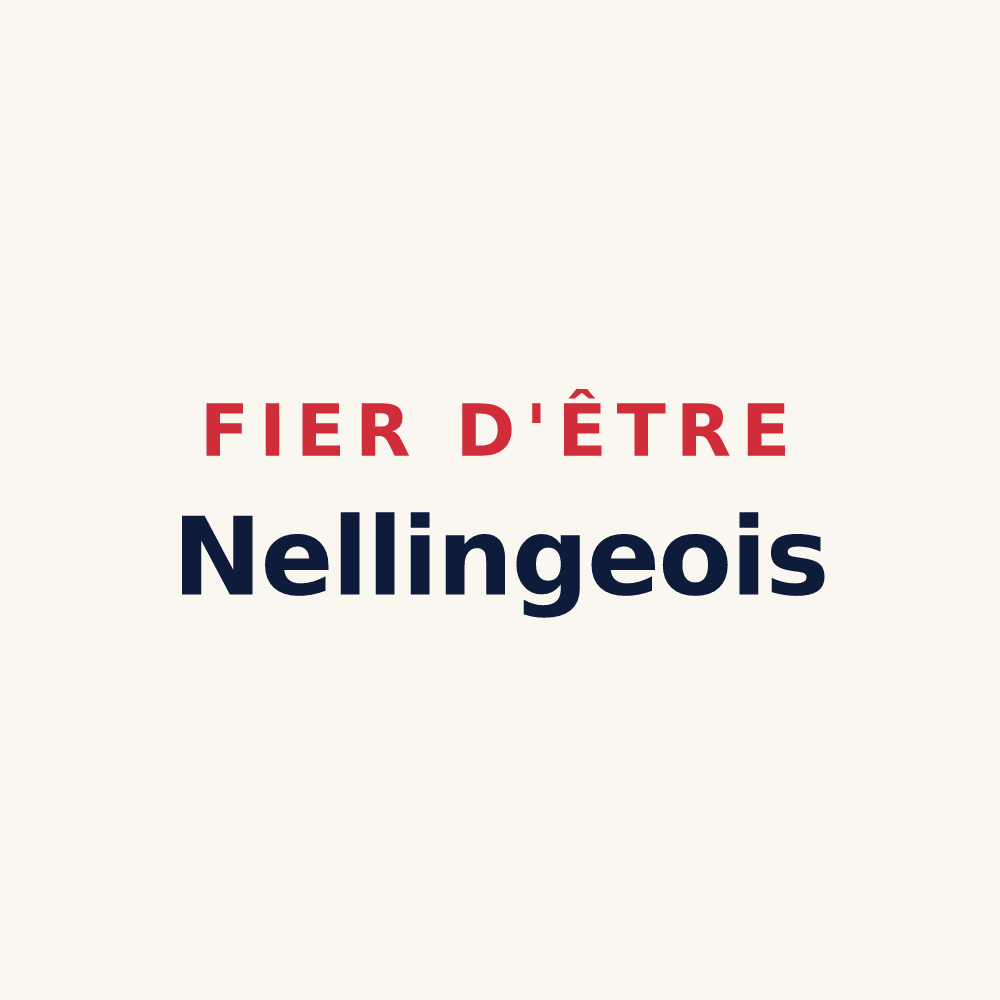 Tasse « Fier d'être Nellingeois » — design pour Nelling