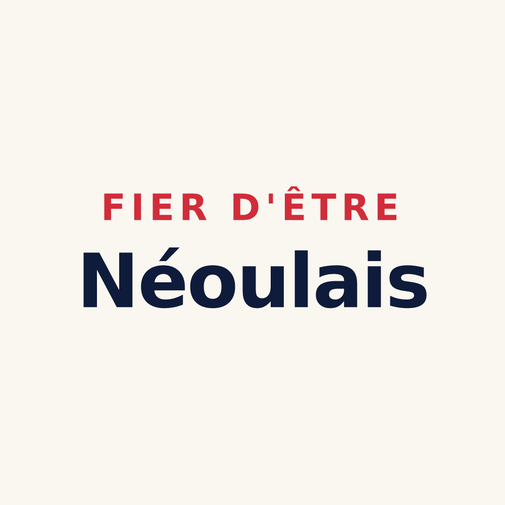 Tasse « Fier d'être Néoulais » — design pour Néoules
