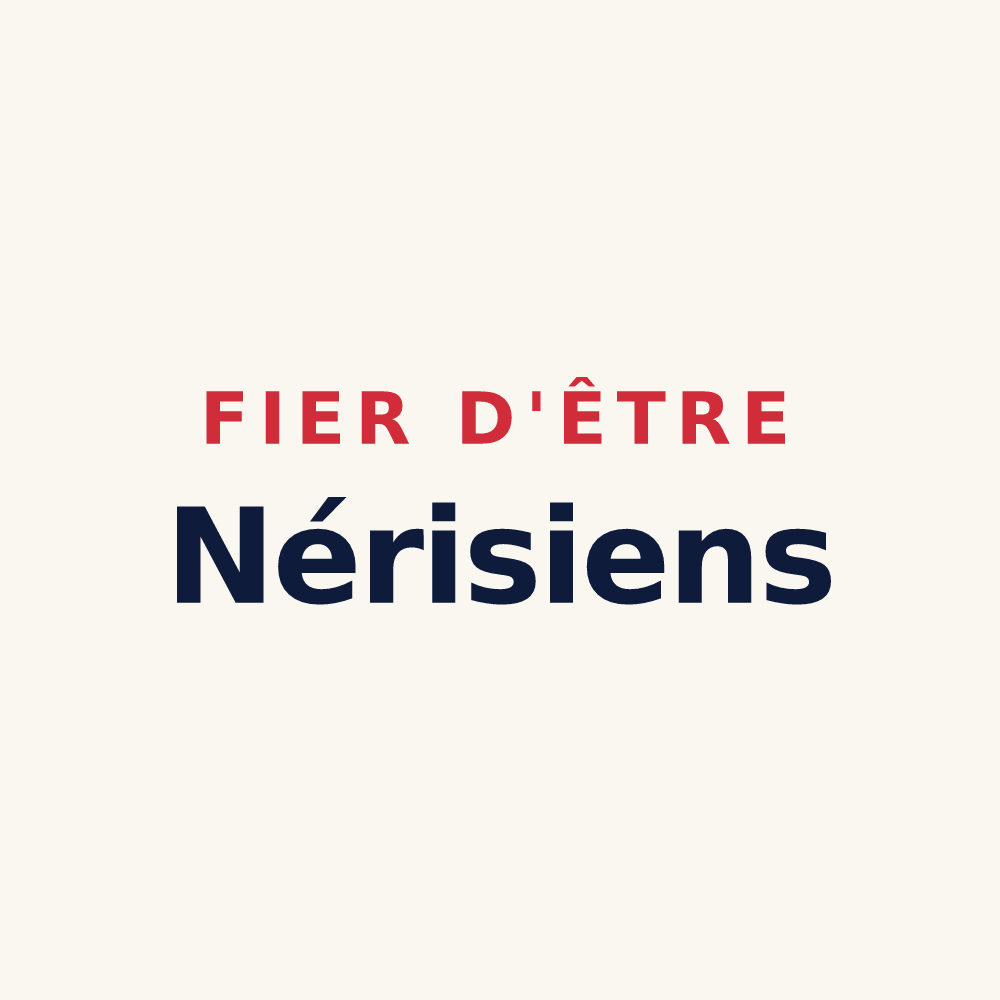 Tasse « Fier d'être Nérisiens » — design pour Néris-les-Bains