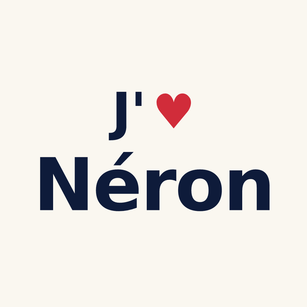 Tasse personnalisée Néron — design J'aime Néron