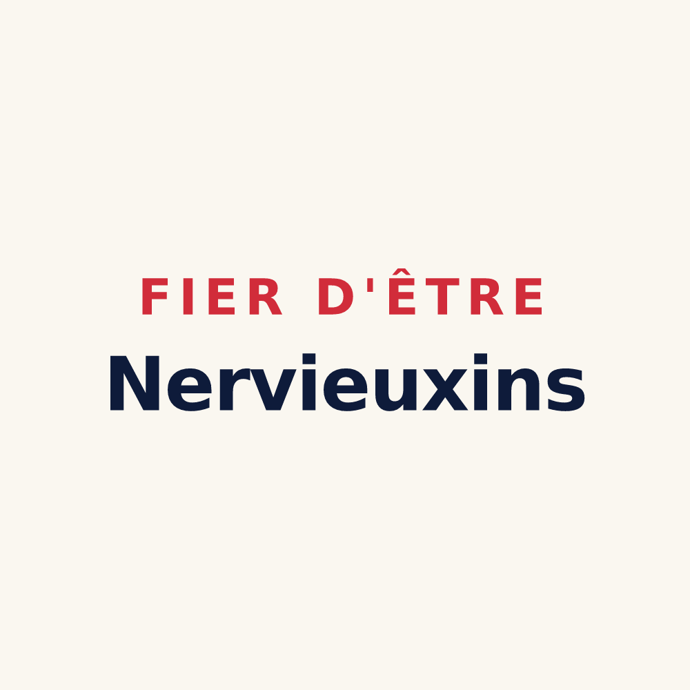 Tasse « Fier d'être Nervieuxins » — design pour Nervieux