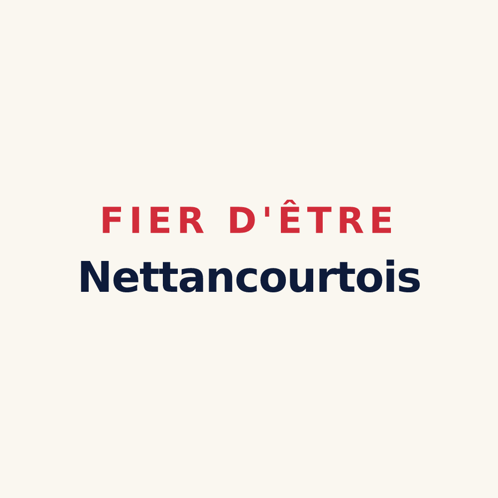 Tasse « Fier d'être Nettancourtois » — design pour Nettancourt