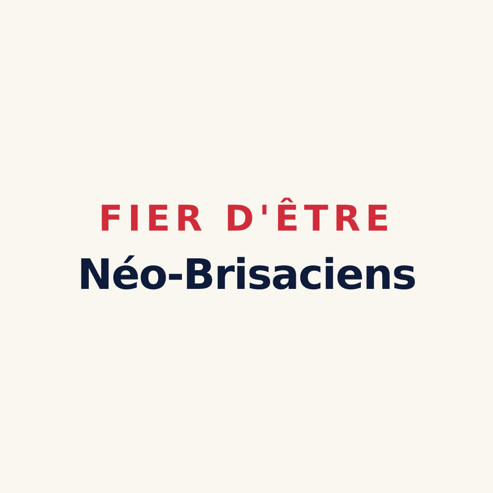 Tasse « Fier d'être Néo-Brisaciens » — design pour Neuf-Brisach