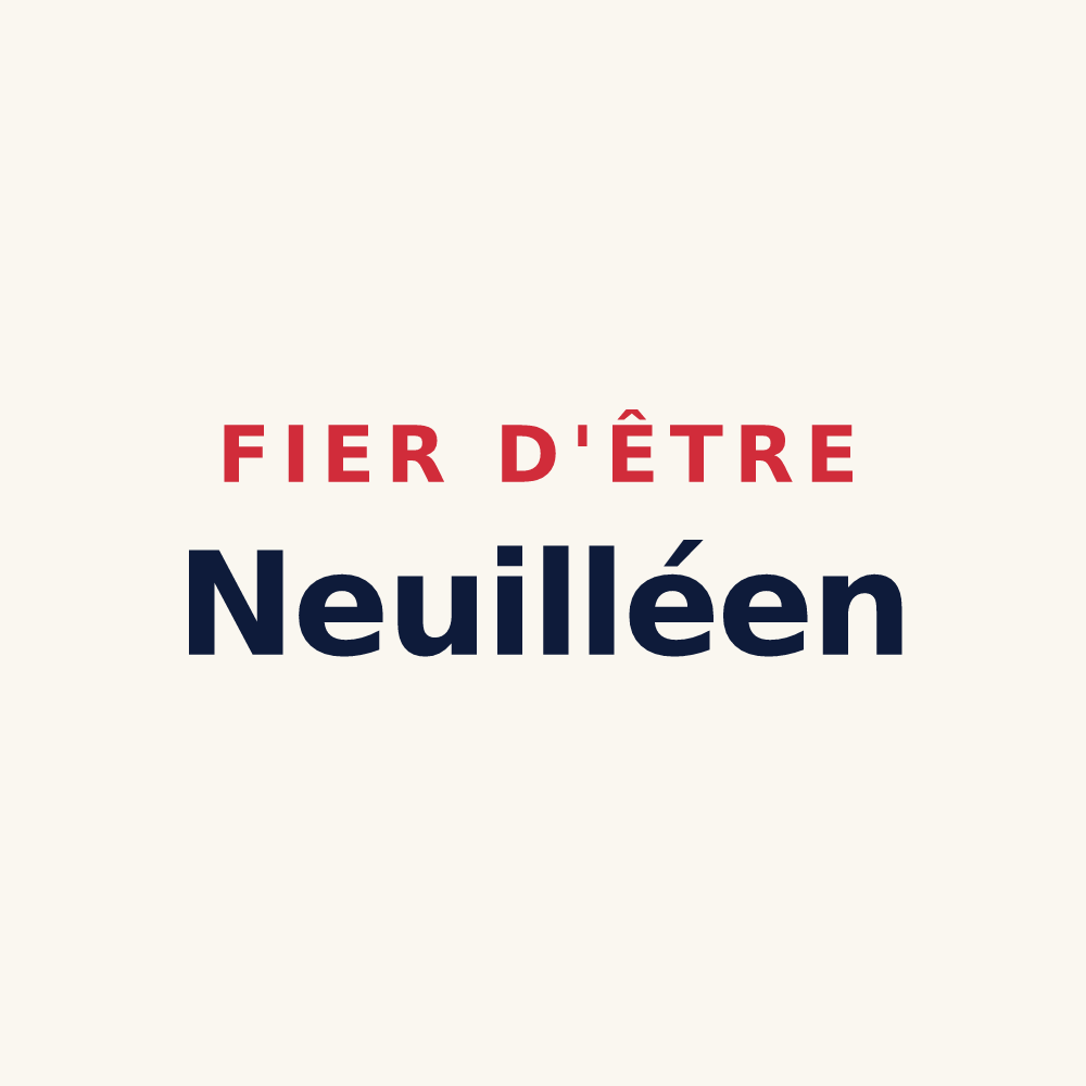 Tasse « Fier d'être Neuilléen » — design pour Neuillé