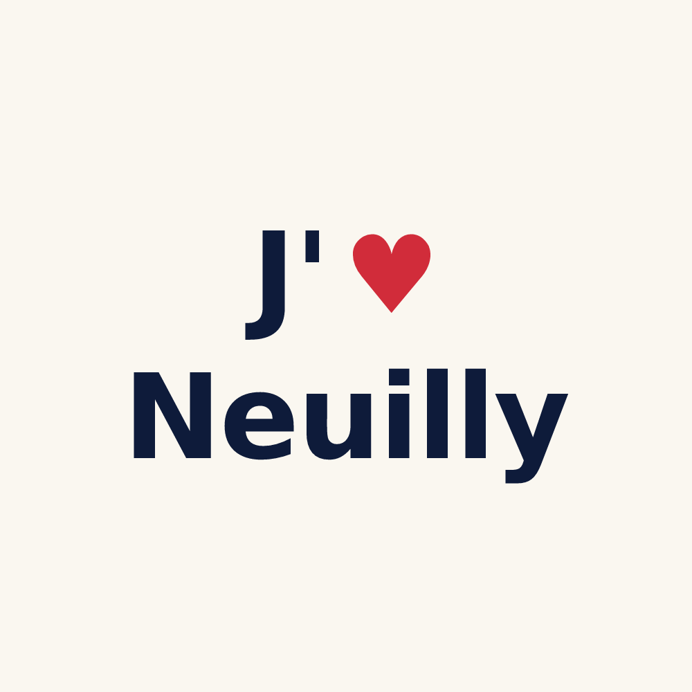 Tasse personnalisée Neuilly — design J'aime Neuilly