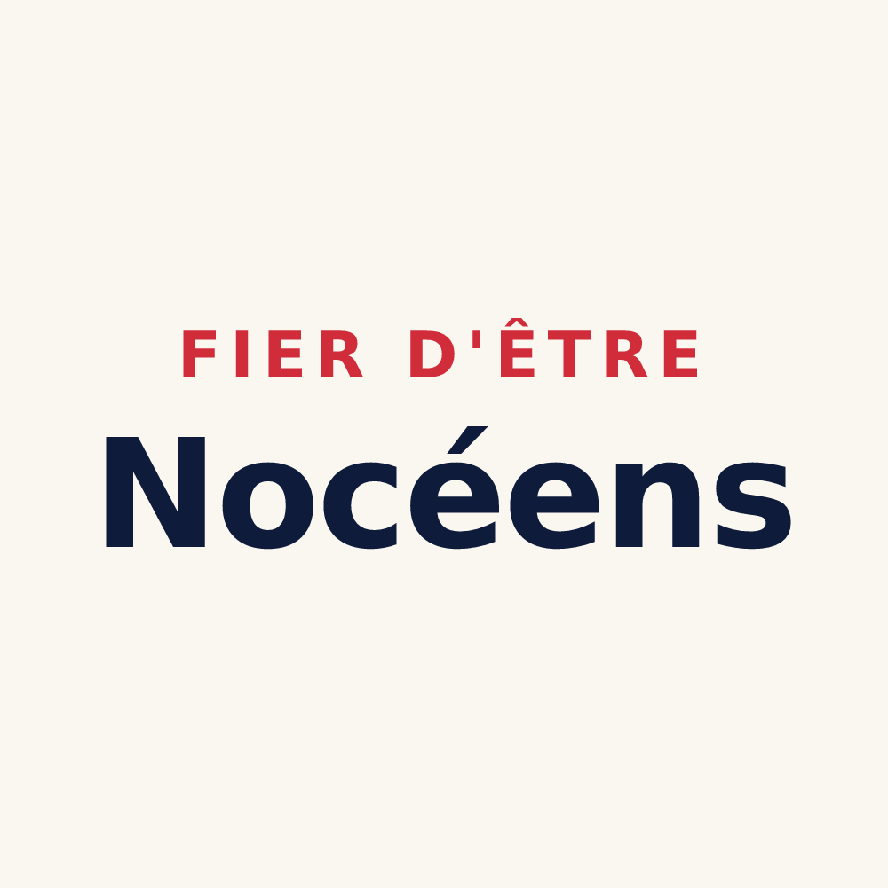 Tasse « Fier d'être Nocéens » — design pour Neuilly-Plaisance