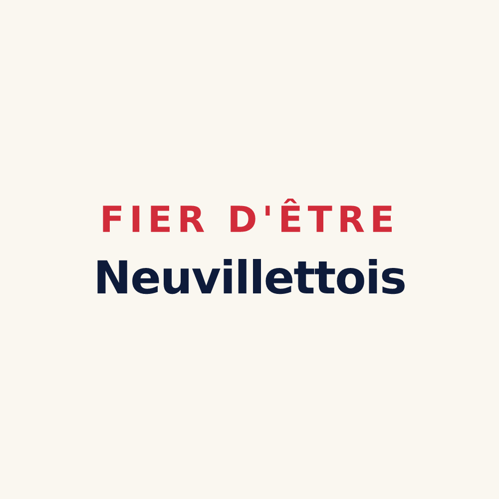 Tasse « Fier d'être Neuvillettois » — design pour Neuvillette-en-Charnie