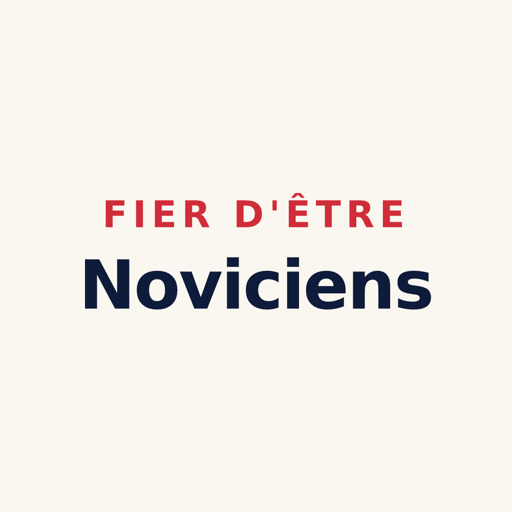 Tasse « Fier d'être Noviciens » — design pour Neuvy-le-Roi
