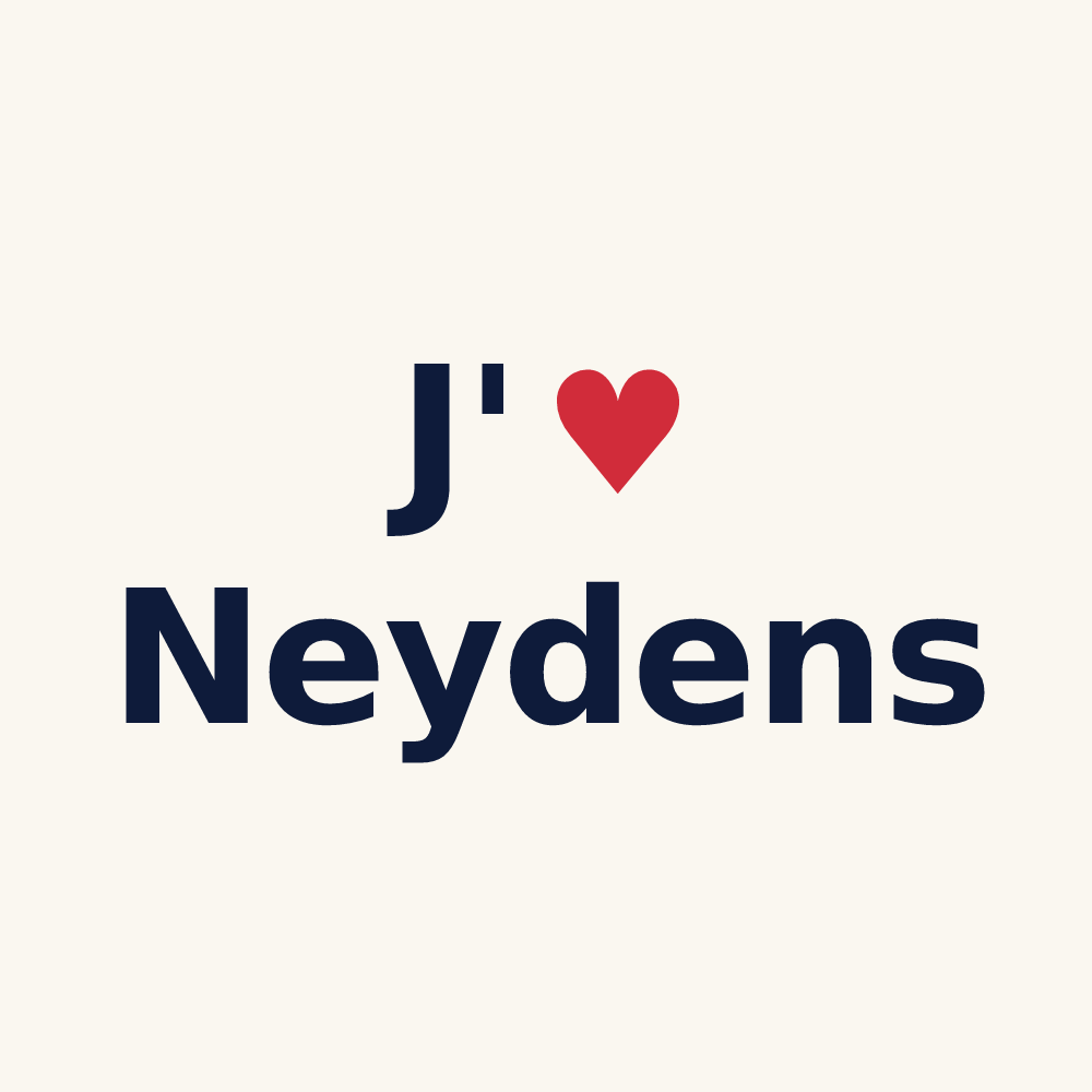 Tasse personnalisée Neydens — design J'aime Neydens