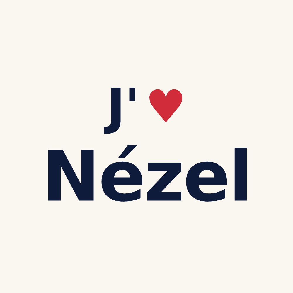 Tasse personnalisée Nézel — design J'aime Nézel