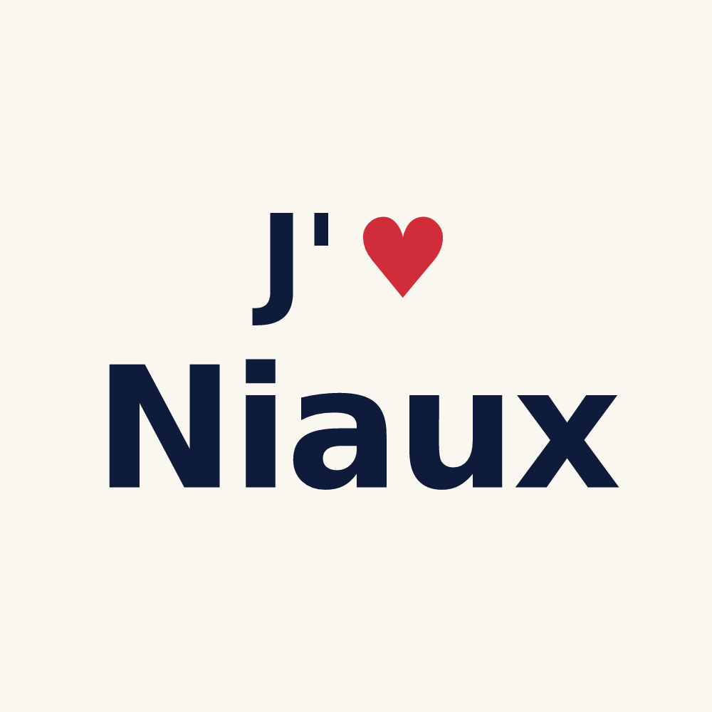 Tasse personnalisée Niaux — design J'aime Niaux