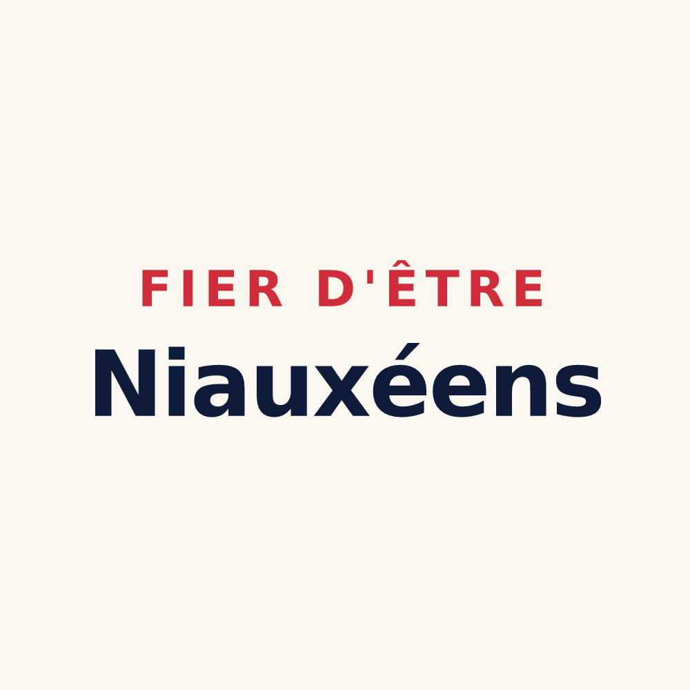 Tasse « Fier d'être Niauxéens » — design pour Niaux