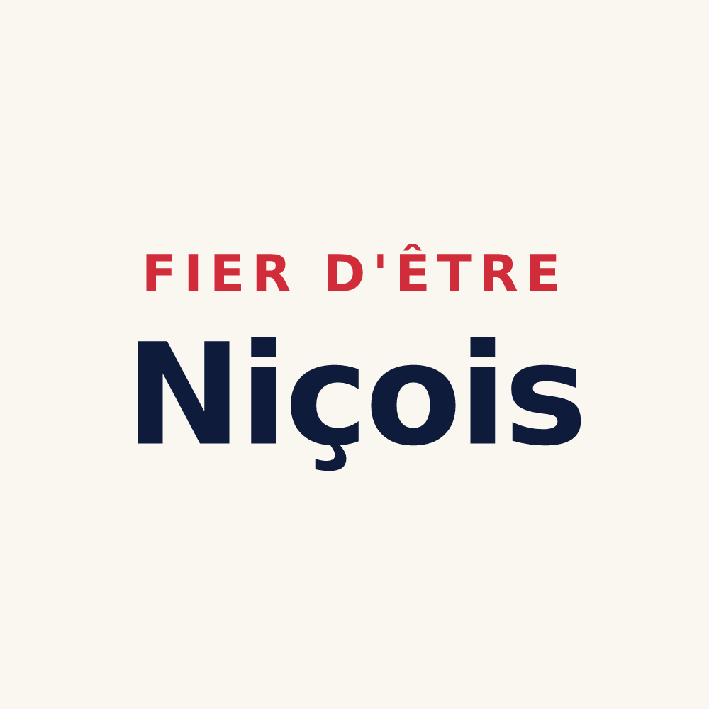 Tasse « Fier d'être Niçois » — design pour Nice