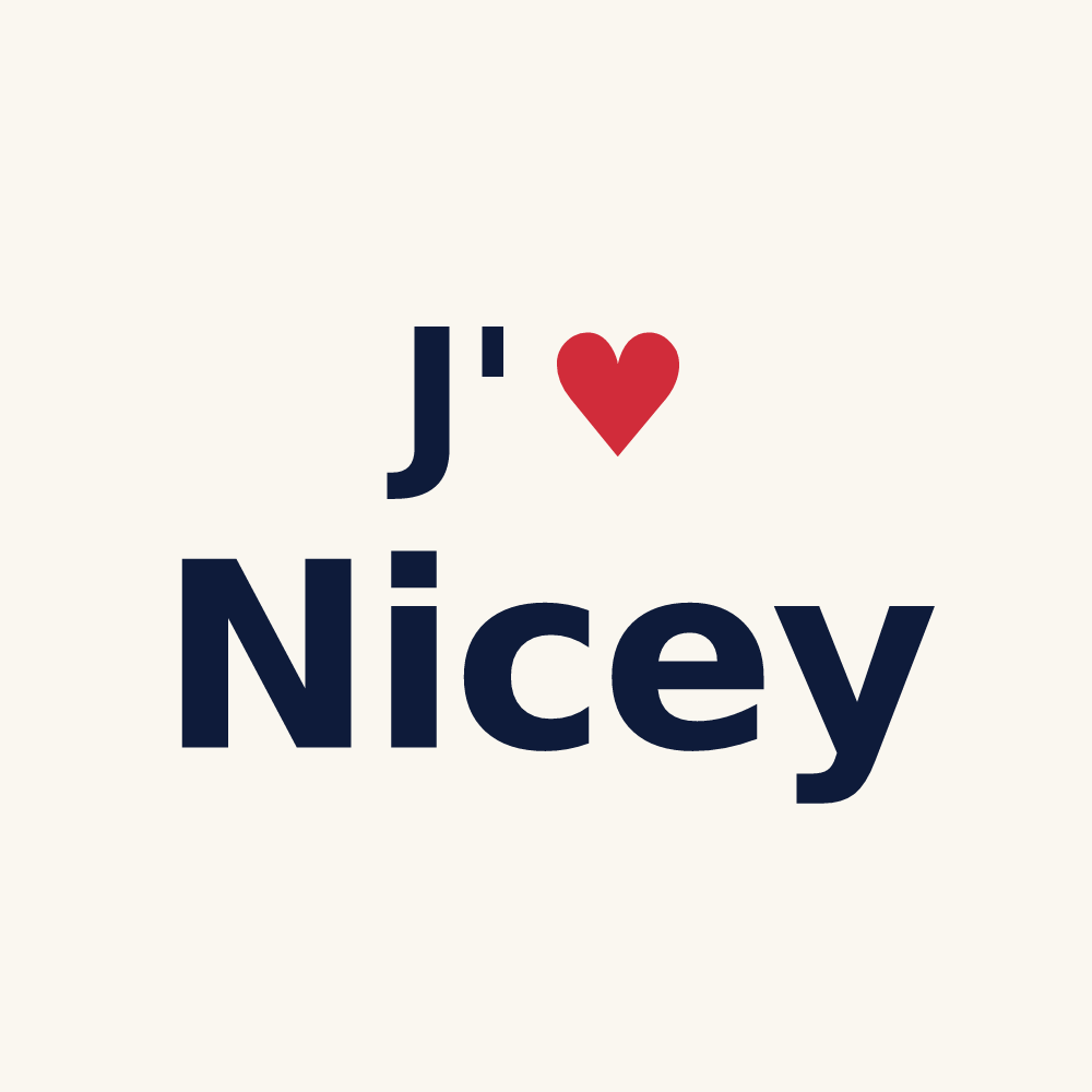 Tasse personnalisée Nicey — design J'aime Nicey