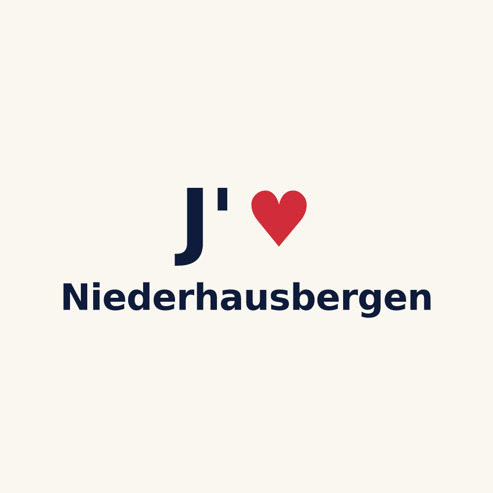 Tasse personnalisée Niederhausbergen — design J'aime Niederhausbergen