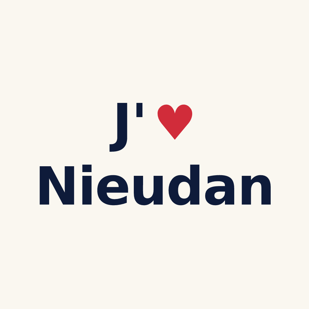 Tasse personnalisée Nieudan — design J'aime Nieudan