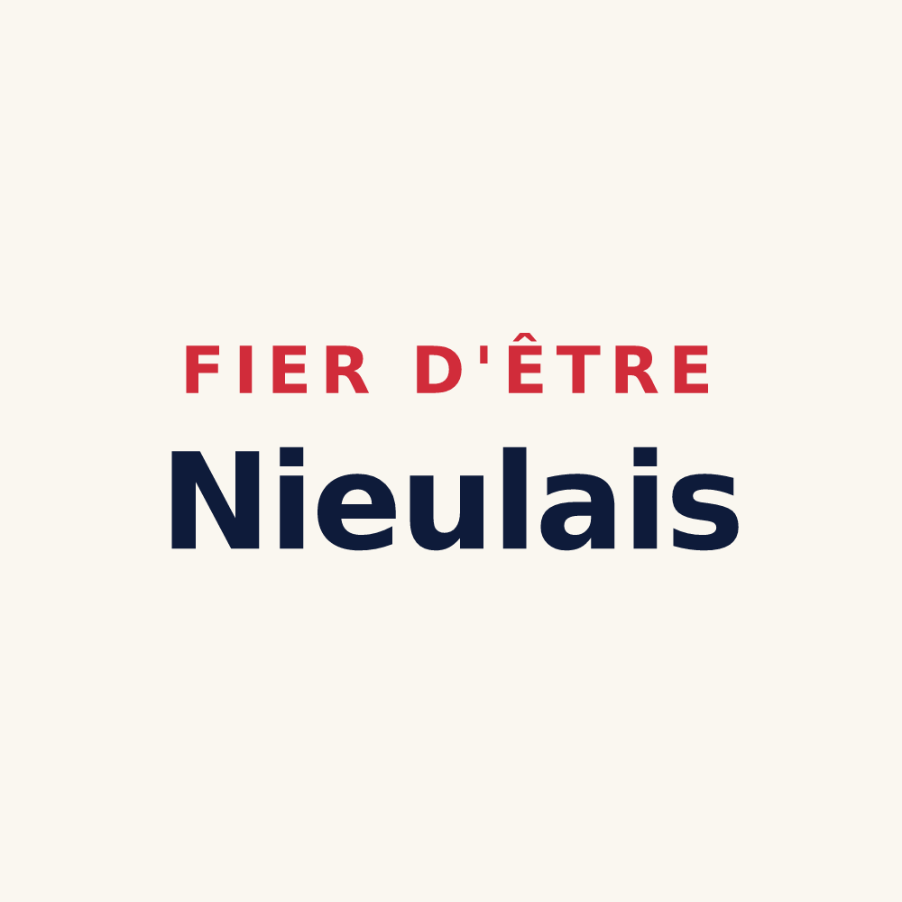 Tasse « Fier d'être Nieulais » — design pour Nieul-le-Virouil