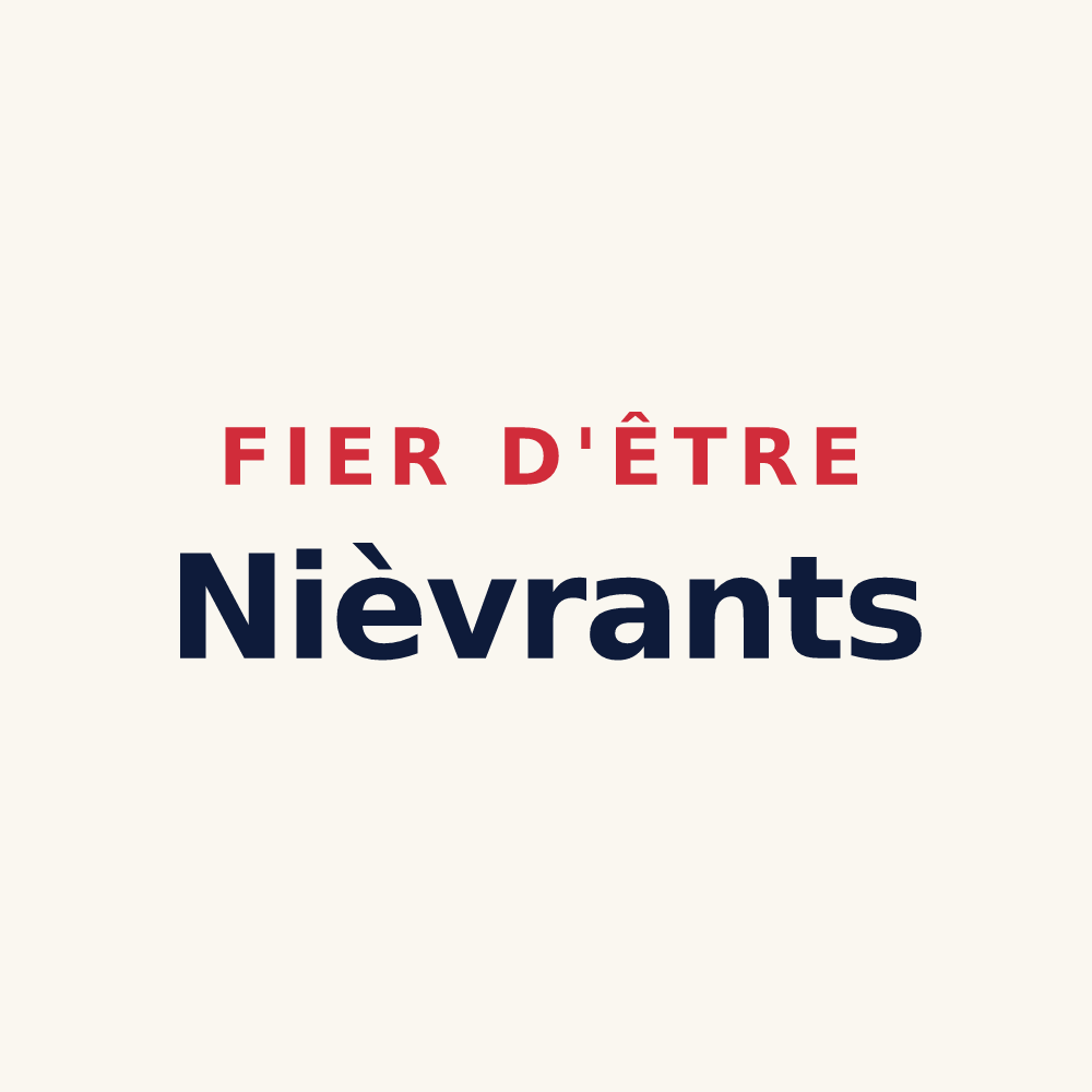 Tasse « Fier d'être Nièvrants » — design pour Niévroz