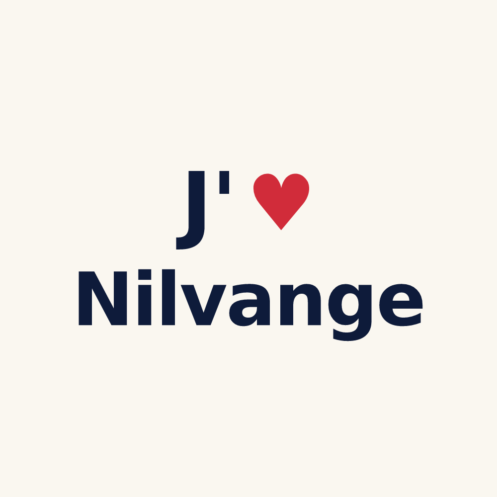 Tasse personnalisée Nilvange — design J'aime Nilvange