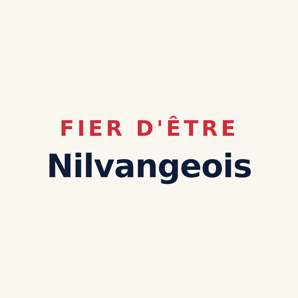 Tasse « Fier d'être Nilvangeois » — design pour Nilvange
