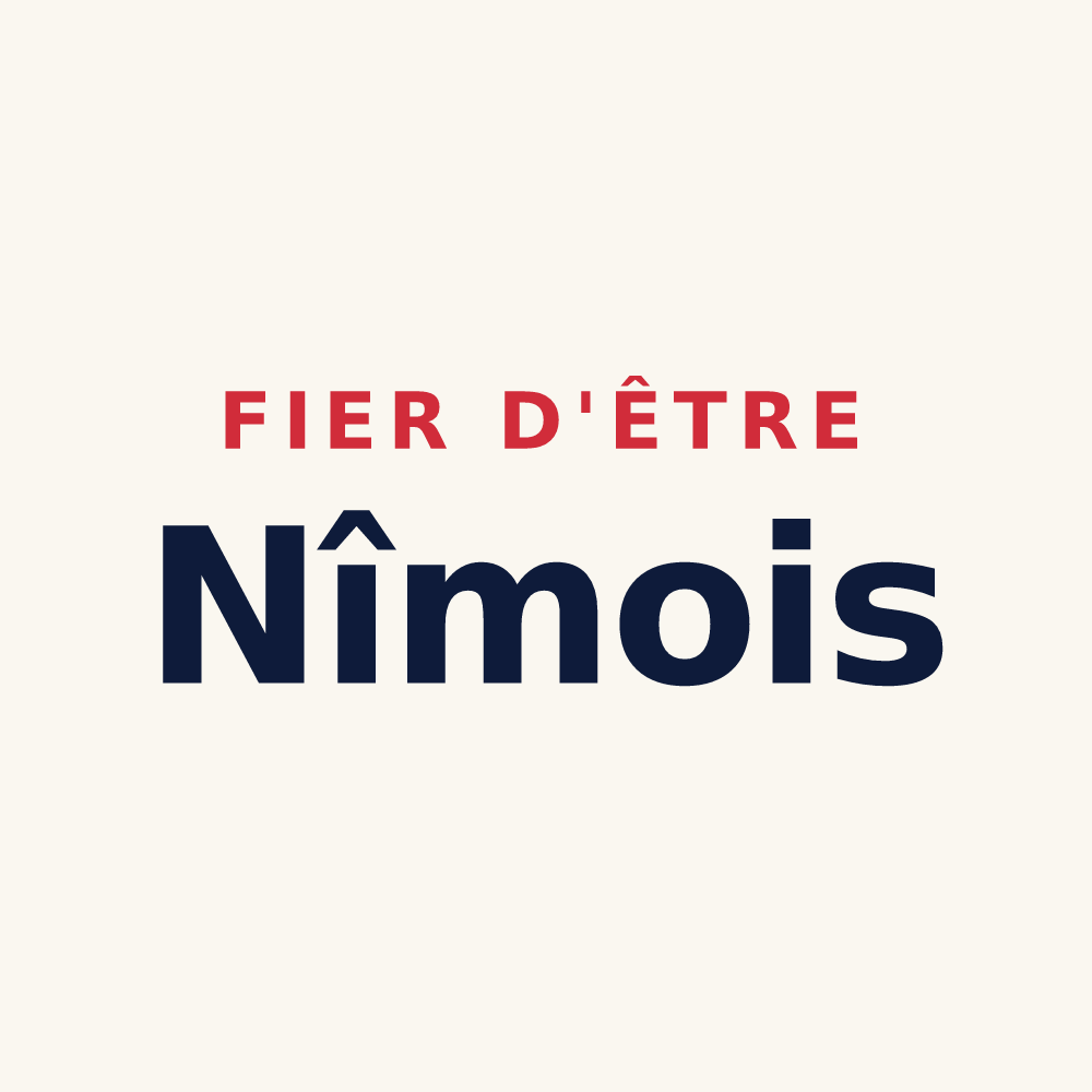 Tasse « Fier d'être Nîmois » — design pour Nîmes