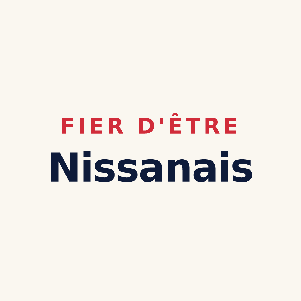 Tasse « Fier d'être Nissanais » — design pour Nissan-lez-Enserune