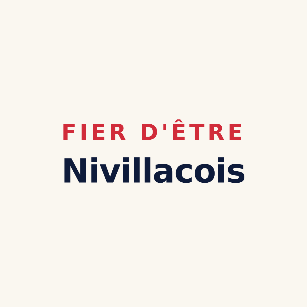 Tasse « Fier d'être Nivillacois » — design pour Nivillac