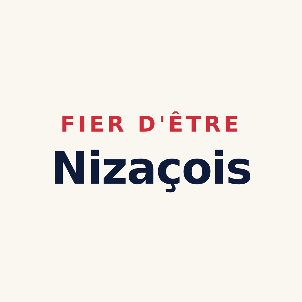 Tasse « Fier d'être Nizaçois » — design pour Nizas