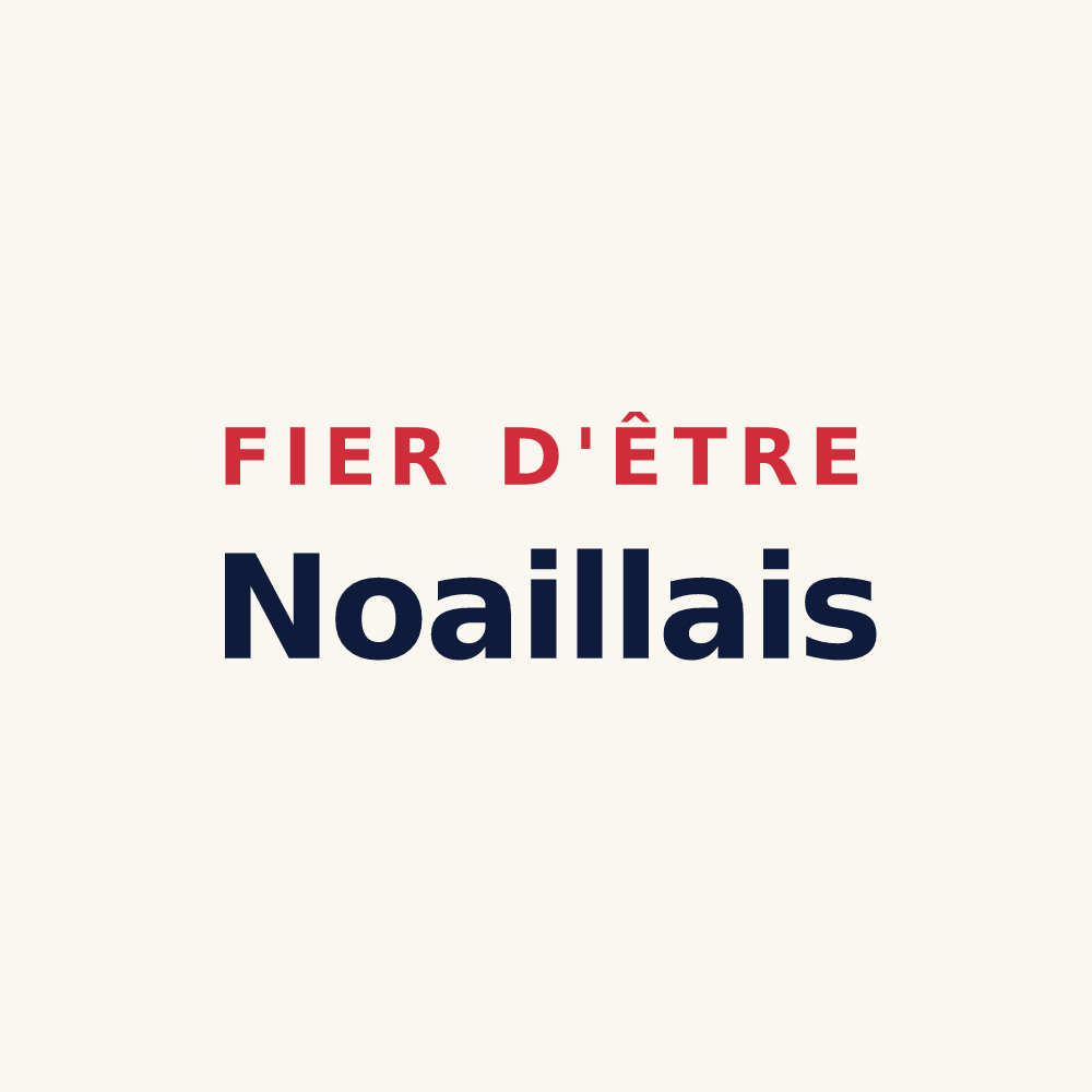 Tasse « Fier d'être Noaillais » — design pour Noailles