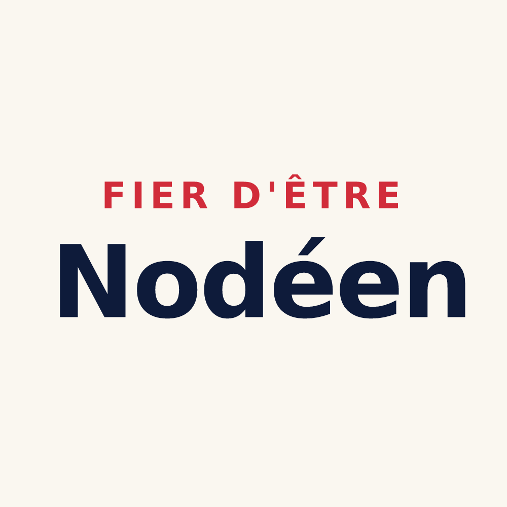 Tasse « Fier d'être Nodéen » — design pour Nod-sur-Seine